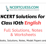 Ncert solutions class 10th english