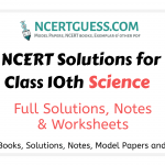 Ncert solutions class 10th science