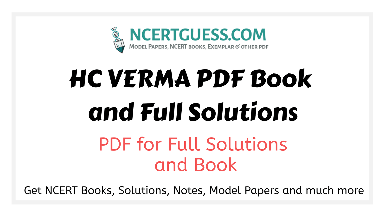 hc verma book download