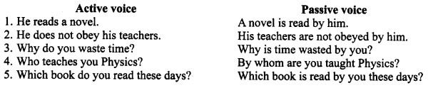 exercise of voice for class 10